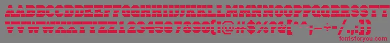 More about ACampusstrip Font ACampusstrip Font – Red Fonts on Gray Background
