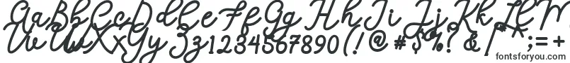 Шрифт Calega – шрифты для титров
