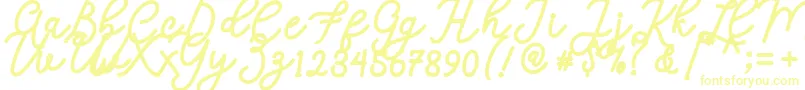 Calega Font – Yellow Fonts