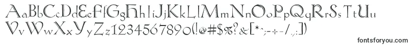 Kochantiquazierbuchstaben Font – Fonts for Corel Draw