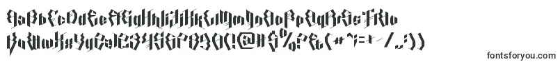 fuente Calligraphy Aquiver – fuentes góticas
