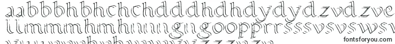 Calligraphy Double Pencil-Schriftart – shona Schriften