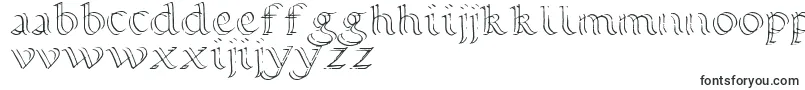 Calligraphy Double Pencil-Schriftart – niederländische Schriften