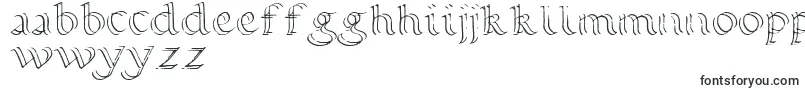 Czcionka Calligraphy Double Pencil – czcionki suahili