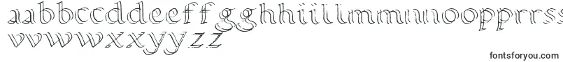 Шрифт Calligraphy Double Pencil – ирландские шрифты