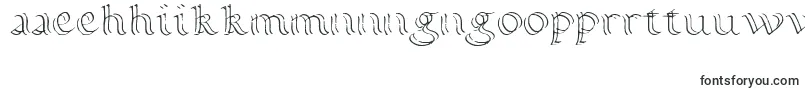 Calligraphy Double Pencil-Schriftart – maorische Schriften