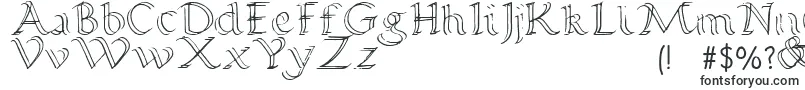 Calligraphy Double Pencil-fontti – julisteiden fontit