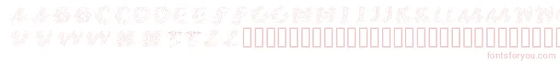 CalliPsoGrafia  Italic Font – Pink Fonts on White Background