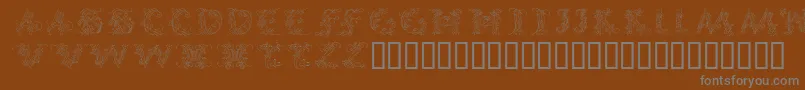 More about CalliPsoGrafia Font CalliPsoGrafia Font – Gray Fonts on Brown Background
