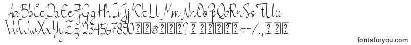 Шрифт Callita – каллиграфические шрифты