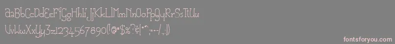 Weitere Informationen zur CAM -Schriftart CAM -Schriftart – Rosa Schriften auf grauem Hintergrund