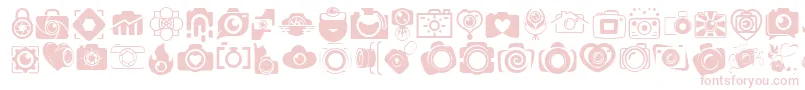 CAMERA   FOTOGRAAMI Font – Pink Fonts