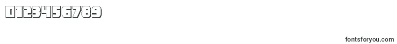 campjustice3d-Schriftart – Schriften für Zahlen und Nummern