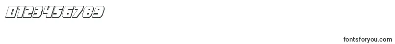 campjustice3dital-Schriftart – Schriften für Zahlen und Nummern