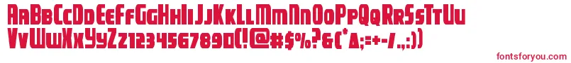 campjusticecond Font – Red Fonts