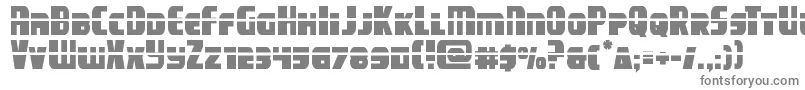 campjusticelaser Font – Gray Fonts on White Background