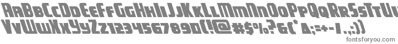 campjusticeleft Font – Gray Fonts on White Background