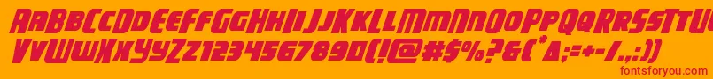 More about campjusticemidcaseital Font campjusticemidcaseital Font – Red Fonts on Orange Background