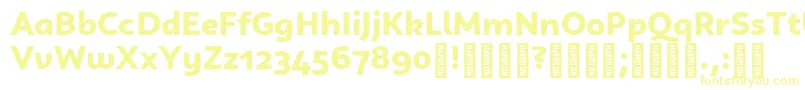 CampuniDemo Black Font – Yellow Fonts