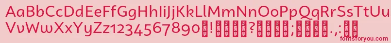 Подробнее о шрифте CampuniDemo Regular Шрифт CampuniDemo Regular – красные шрифты на розовом фоне