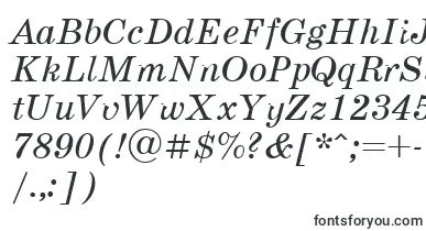 Schoolbook.KzItalic font – regular Fonts