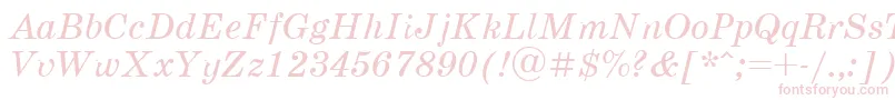 Schoolbook.KzItalic Font – Pink Fonts