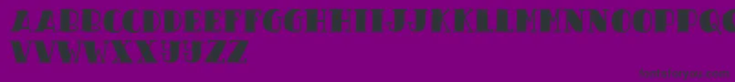 フォントCandy Night Demo – 紫の背景に黒い文字