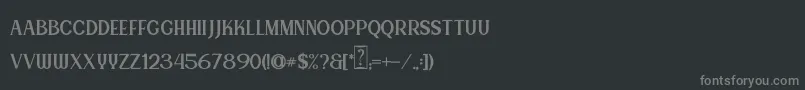 Más sobre la fuente Canting Regular DEMO fuente Canting Regular DEMO – Fuentes Grises Sobre Fondo Negro