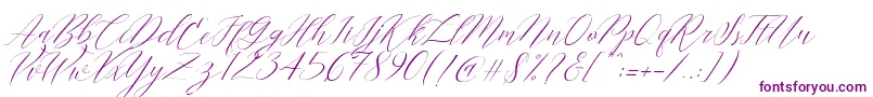 Cantona Slant Font – Purple Fonts