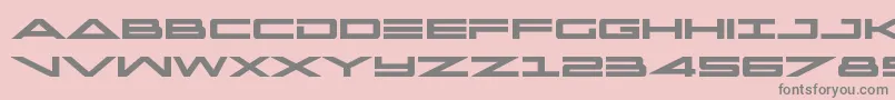 Шрифт capellabold – серые шрифты на розовом фоне