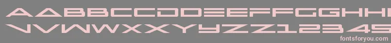 capellaexpand Font – Pink Fonts on Gray Background