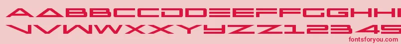 capellaexpand Font – Red Fonts on Pink Background