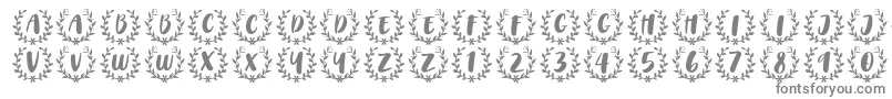 Więcej informacji o czcionce CAPS Font by 7NTypes Czcionka CAPS Font by 7NTypes – szare czcionki