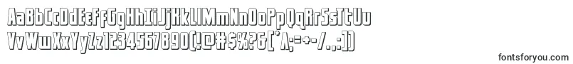 captcanaveral3d Font – Fonts for Adobe Reader
