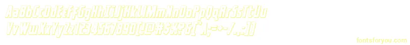 More about captcanaveral3dital Font captcanaveral3dital Font – Yellow Fonts on White Background