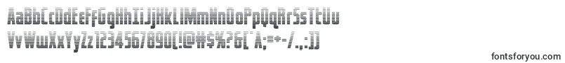 Шрифт captcanaveralgrad – объёмные шрифты