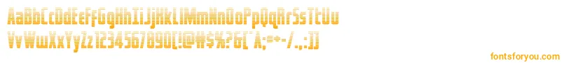 Шрифт captcanaveralgrad – оранжевые шрифты