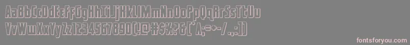 More about captcanaveralout Font captcanaveralout Font – Pink Fonts on Gray Background
