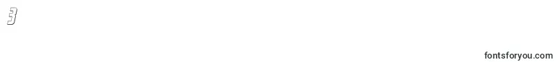 フォントcaptcanaveraloutital – フォント数字3