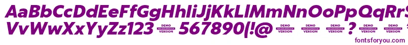 Captura BlackItalicDemo Font – Purple Fonts