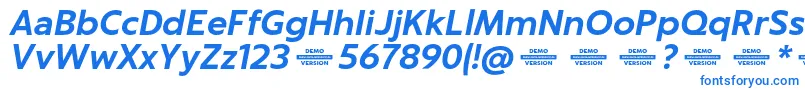 Captura BoldItalicDemo Font – Blue Fonts