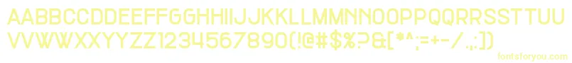 Car Lock Font – Yellow Fonts