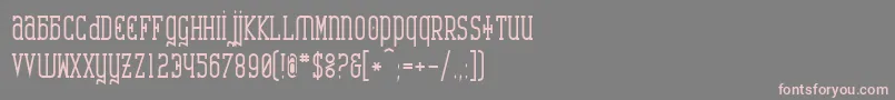 CARB     Font – Pink Fonts on Gray Background