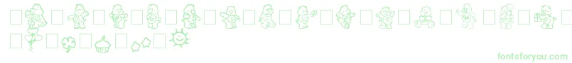carebearsbyIacy Font – Green Fonts