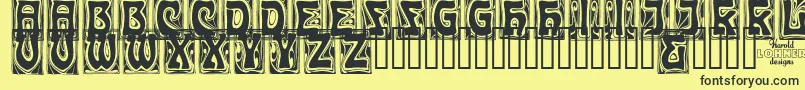 CARMC    Font – Black Fonts on Yellow Background