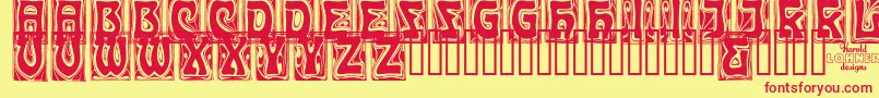 CARMC    Font – Red Fonts on Yellow Background