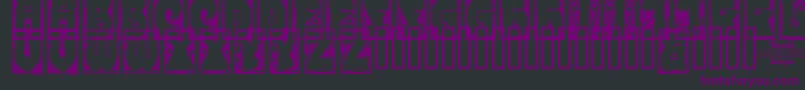 CARMCO   Font – Purple Fonts on Black Background