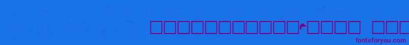 Подробнее о шрифте carolchk Шрифт carolchk – фиолетовые шрифты на синем фоне