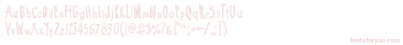 Cartoon  Tunes Font – Pink Fonts