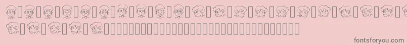 Подробнее о шрифте CARTOONAMOL EXPRESSIONS Шрифт CARTOONAMOL EXPRESSIONS – серые шрифты на розовом фоне